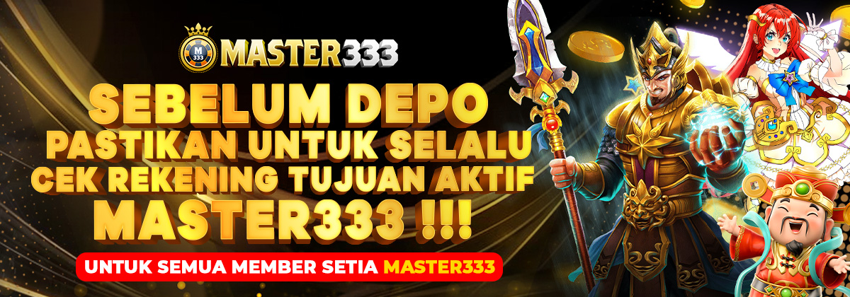 Master333 Situs Terpercaya 2025